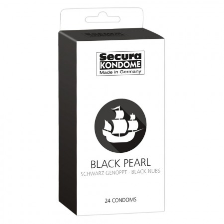 Secura Kondome Black Pearl x24 Condoms